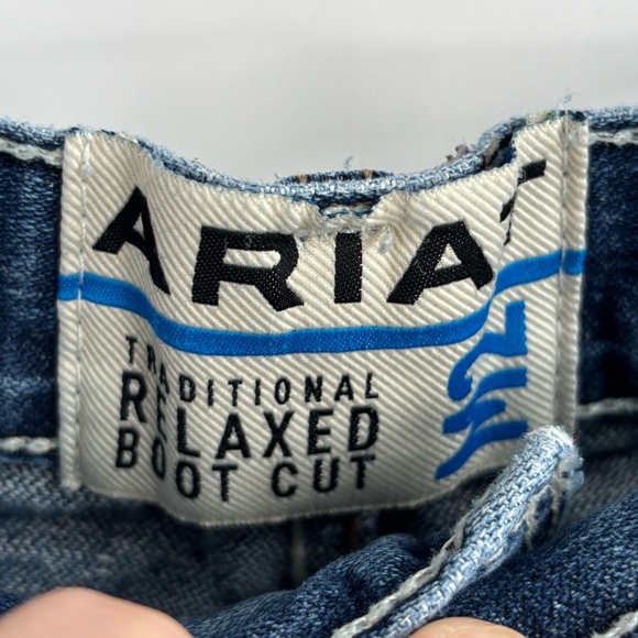 ARIAT M4  Cole relaxed bootcut denim jeans 40x32 western Bayshore workwear - Picture 8 of 12